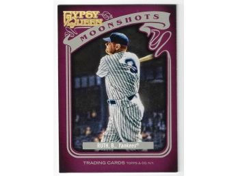 2012 Topps Gypsy Queen Moonshots Babe Ruth New York Yankees