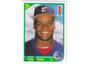 1990 Score Frank Thomas Rookie Baseball Card Chicago White Sox