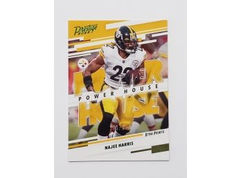 2022 Panini Prestige Najee Harris Power House Football Card #'d /249 Pittsburgh Steelers