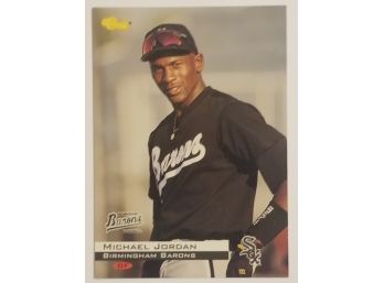 1994 Classic #1 Michael Jordan Baseball Card Birmingham Barons