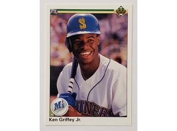 1990 Upper Deck Ken Griffey Jr Baseball Card Seattle Mariners