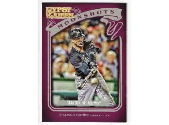 2012 Topps Gypsy Queen Moonshots (Mike) Giancarlo Stanton Miami Marlins