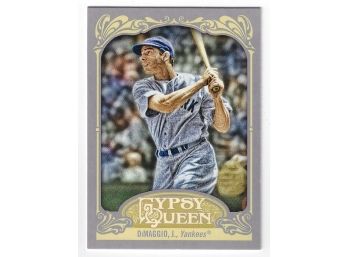 2012 Topps Gypsy Queen Joe DiMaggio New York Yankees