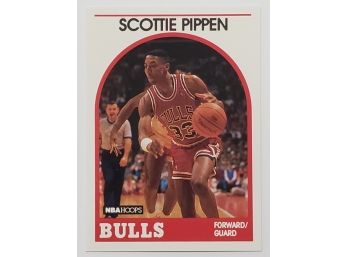 1989 NBA Hoops Scottie Pippen Basketball Card Chicago Bulls