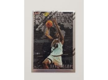 1996-97 Topps Finest Foundations Shawn Kemp SILVER UNCOMMON Basketball Card Seattle Supersonics