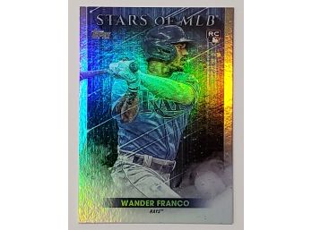 2022 Topps Series 1 Stars Of MLB Insert Wander Franco RC Rookie Baseball Card TB Rays