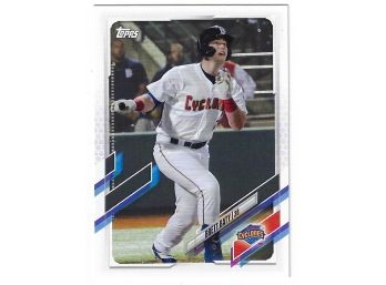 2021 Brett Baty Topps Pro Debut Pre Rookie Baseball Card NY Mets
