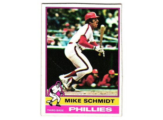 1976 Topps Mike Schmidt Baseball Card Phillies HOF