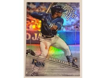 2022 Topps Wander Franco Rookie Greatest Hits Insert Baseball Card Rays