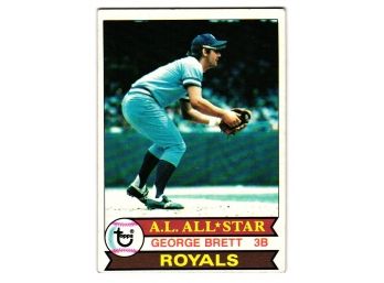 1979 Topps George Brett Baseball Card Royals HOF