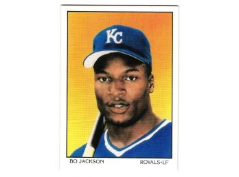 1990 Score Bo Jackson Dream Team Baseball Card Royals