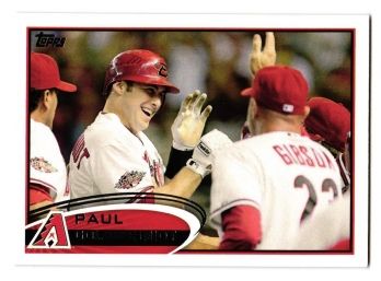 2012 Topps Paul Goldschmidt Baseball Card Diamondbacks