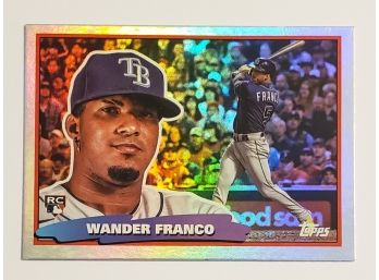 2022 Topps Archives Wander Franco Rookie 1988 Insert Baseball Card RC Rays