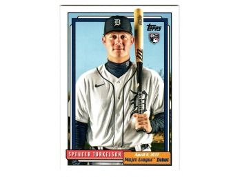 2022 Archives Spencer Torkelson Major League Debut Rookie Baseball Card Tigers RC