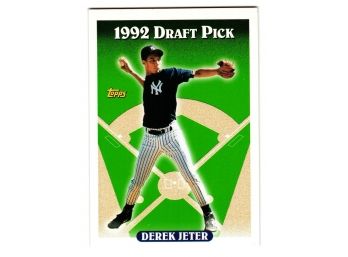 1993 Topps Derek Jeter Rookie Baseball Card Yankees