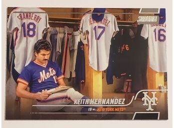 2022 Topps Stadium Club Keith Hernandez Baseball Card Mets