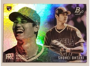 2018 Bowman Platinum Shohei Ohtani Rookie Revelations Insert Rookie Baseball Card Angels RC