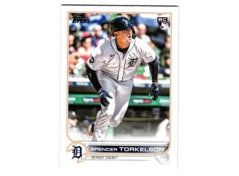 2022 Topps Update Spencer Torkelson Rookie Baseball Card Tigers RC