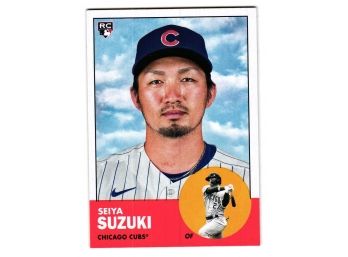2022 Topps Archives Seiya Suzuki Rookie 1963 Topps Baseball Card Cubs RC