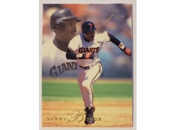 1993 Fleer Flair Barry Bonds Baseball Card Giants