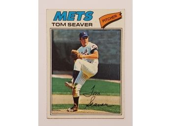 1977 Topps Tom Seaver Baseball Card New York Mets