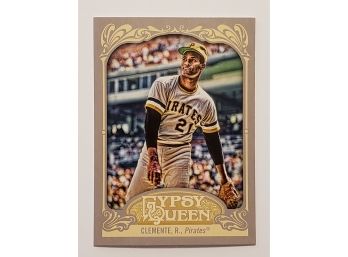 2012 Topps Gypsy Queen Roberto Clemente Baseball Card Pittsburgh Pirates