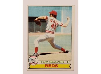 1979 Topps Tom Seaver Baseball Card Cincinnati Reds