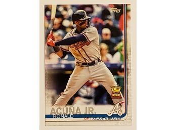 2019 Topps All-Star Rookie Cup Ronald Acuna Jr Baseball Card Atlanta Braves