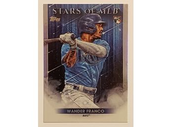 2022 Topps Stars Of MLB Wander Franco Rookie Baseball Card TB Rays RC