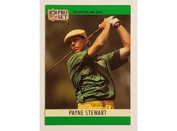 1990 Pro Set Football Payne Stewart PGA Insert Golf Card