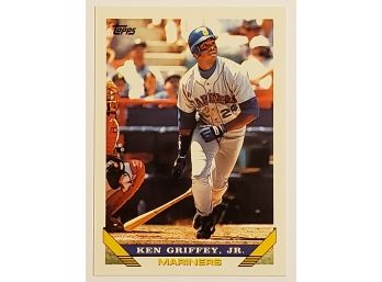 1993 Topps Ken Griffey Jr Baseball Card Seattle Mariners