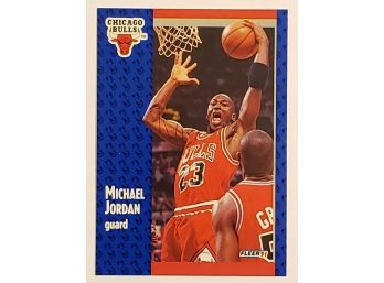 1991-92 Fleer Michael Jordan Basketball Card Chicago Bulls
