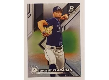 2019 Bowman Platinum Shane McClanahan Prospect Baseball Card TB Rays