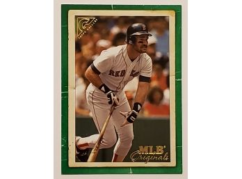 2021 Topps Gallery Wade Boggs MLB Originals Baseball Card Green Parallel #'d To /250