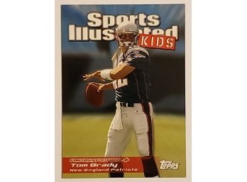 2006 Topps Sports Illustrated For Kids Tom Brady Football Card NE Patriots