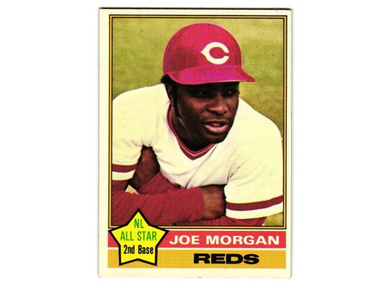 1976 Topps Joe Morgan Reds All-Star HOF Cincinnati Reds