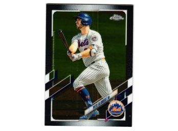 2021 Topps Chrome Pete Alonso Baseball Card NY Mets