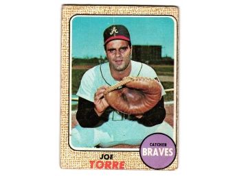 1968 Topps Joe Torre Baseball Card Atlanta Braves