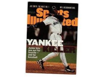 1998 Fleer Ken Griffey Jr Sports Illustrated Yankee Killer Insert Baseball Card Seattle Mariners