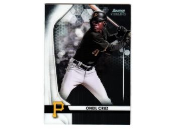 2020 Bowman Sterling Oneil Cruz Prospect Baseball Card Pittsburgh Pirates