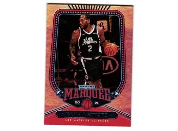 2020-21 Panini Marquee Kawhi Leonard Basketball Card Los Angeles Clippers