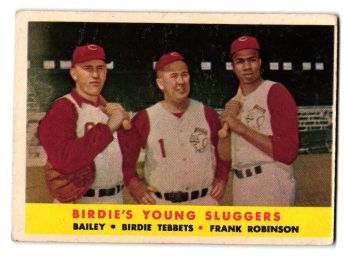 1958 Topps Birdies Young Sluggers Frank Robinson Baseball Card Cincinnati Reds