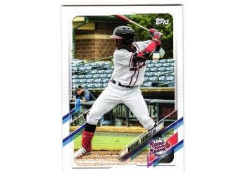 2021 Topps Pro Debut Michael Harris II Prospect Baseball Card Atlanta Braves