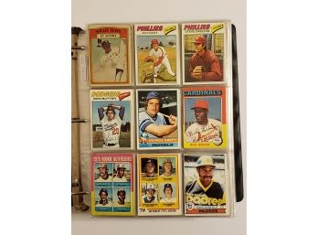 Hall Of Fame Baseball Card Binder (Over 800 HOF Cards)