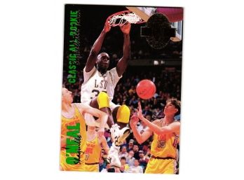 1993 Classic 4-Sport Shaquille O'Neal All Rookie Team Rookie Basketball Card RC LSU