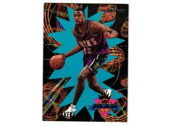 1994-95 Fleer Vin Baker Rookie Sensations Basketball Card RC Milwaukee Bucks