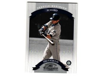 2002 Donruss Classics Ichiro Suzuki Baseball Card Seattle Mariners