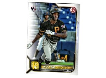 2022 Bowman Oneil Cruz Rookie Baseball Card RC Pittsburgh Pirates