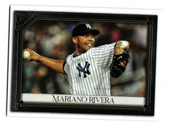2021 Topps Gallery Mariano Rivera Baseball Card NY Yankees