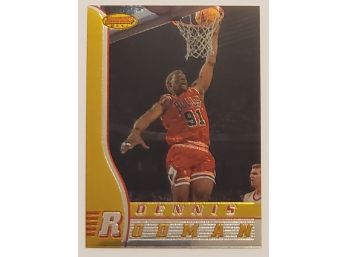 1996-97 Bowman's Best Dennis Rodman Basketball Card Chicago Bulls